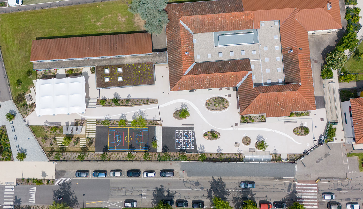 Photo drone - Ecole du petit Prince